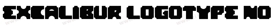 Excalibur Logotype Normal字体转换